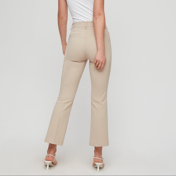 Aritzia Babaton Rowan cropped flare pant - Picture 2 of 4